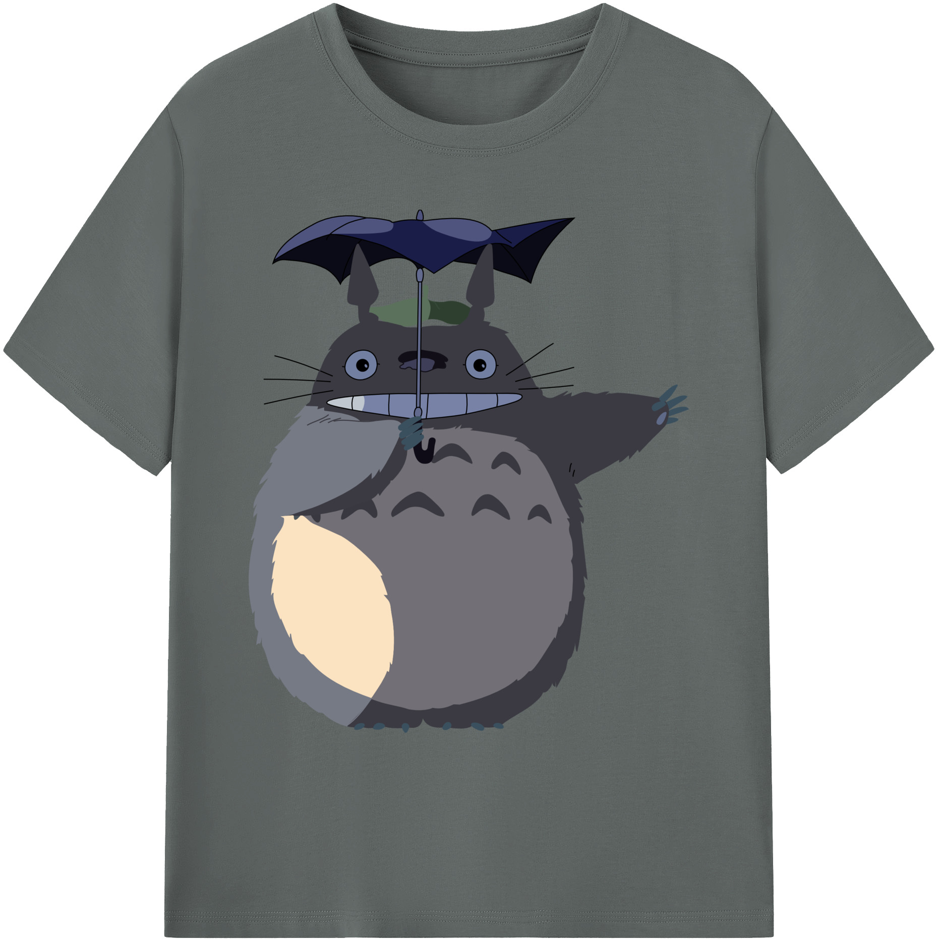 （画像用） となりのトトロ 草壁メイ 草壁サツキ My Neighbor Totoro Satsuki Kusakabe Mei Kusakabe 綿100％ メンズ半袖Tシャツ｜肌触りやわらか＆通気性